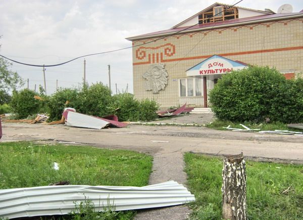 Ураган в Кузнецком районе