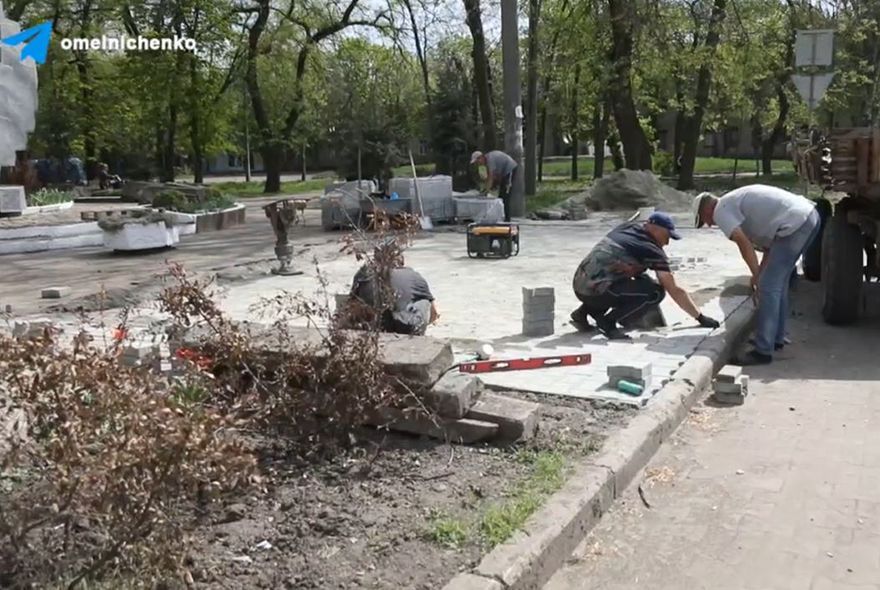 Олег Мельниченко посетил Токмак