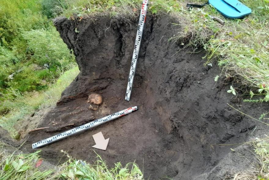 Пензенские археологи нашли останки человека, похороненного в XVIII веке