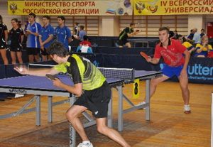 В Пензе стартовали соревнования IV всероссийской Универсиады по настольному теннису