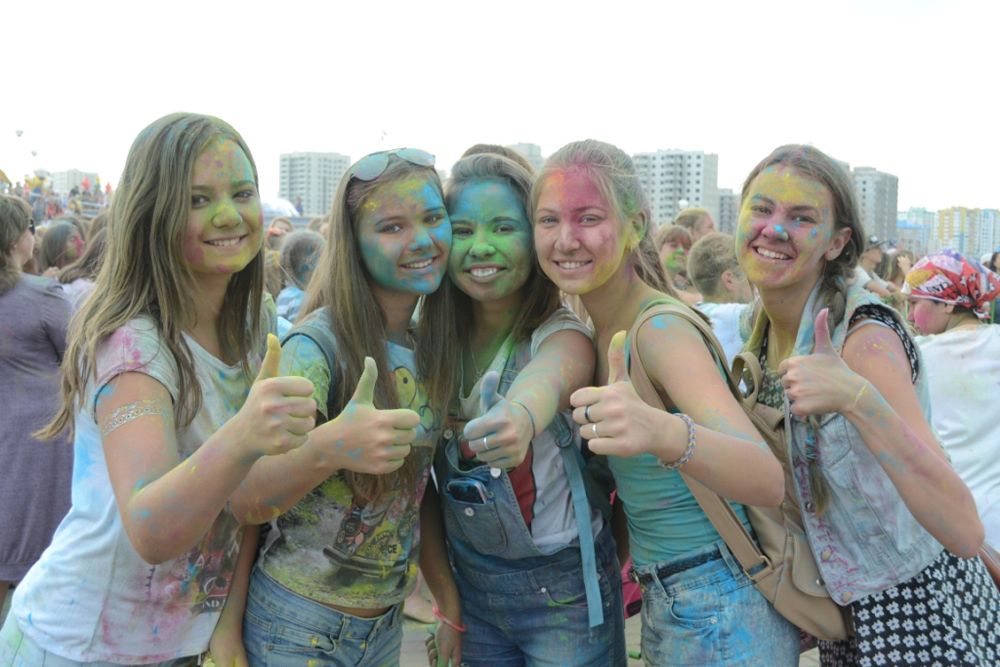 Фестиваль красок ««ColorFest» в Пензе