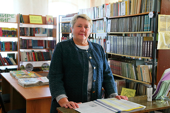 Библиотекарь Тихонова Надежда Николаевна.JPG