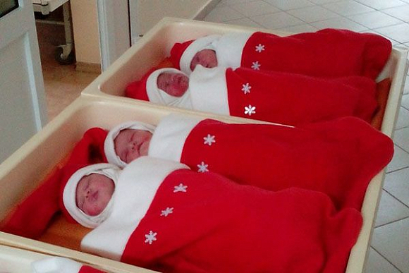 В Пензенской области в новогоднюю ночь родилось 13 девочек и 8 мальчиков