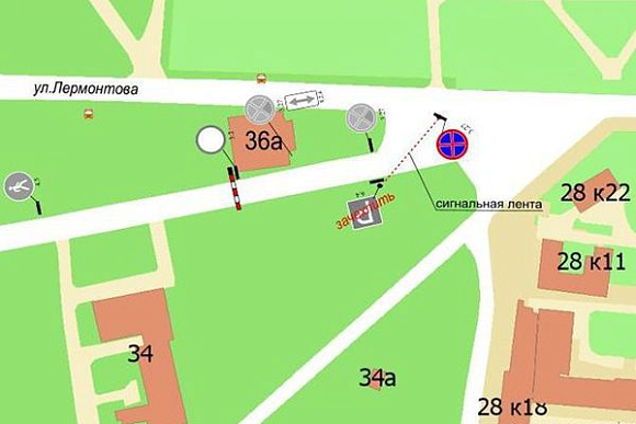 В Пензе 17 сентября запретят стоянку авто у Олимпийской аллеи