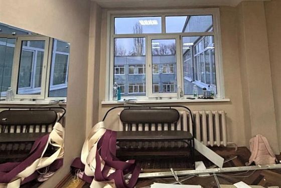 В Пензе прокуратура провела проверку после обрушения потолка в школе №66