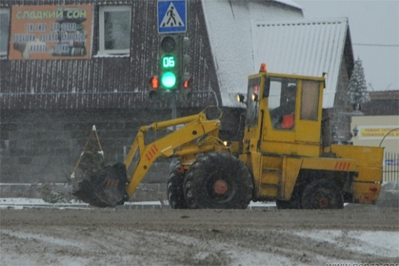 В Пензе дорожные службы работают круглосуточно