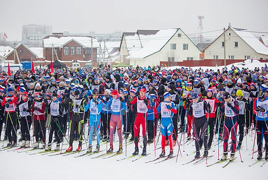 В Пензе на «Лыжню России-2019» вышли около 4 тыс. человек