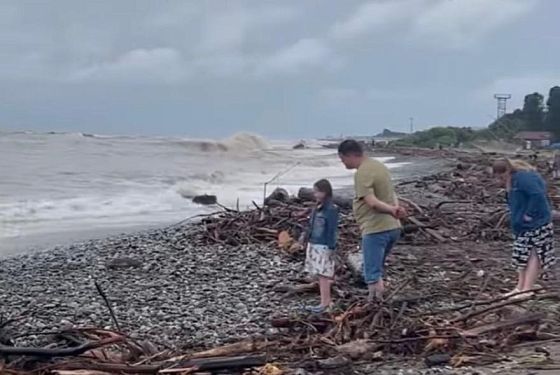 Пензячка показала последствия урагана в Сочи