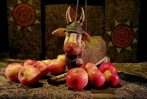 Спектакль «Яблоки, Маша и Баба-яга!» в кукольном театре в Пензе