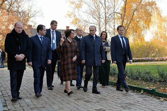 Сотрудники «Тархан» сфотографировались с Владимиром Путиным на память