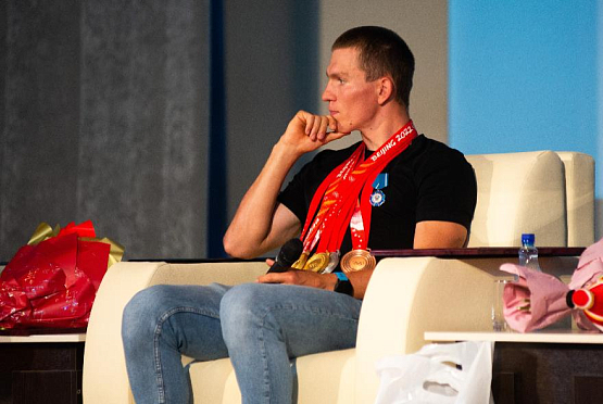 Александр Большунов в Пензе: «В спорте должны состязаться лучшие»