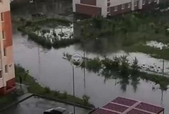 Пензу затопило: горожане выкладывают видео после ливня