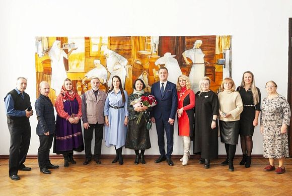 В Пензенском худучилище открылась выставка работ Татьяны Чагоровой