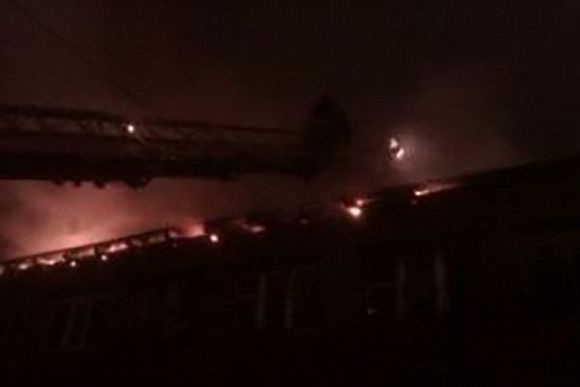 В Пензе ночной пожар на ул. Кордон-Студеный тушили 34 человека