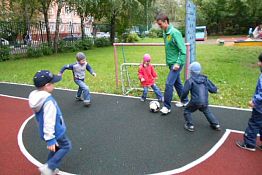 В Пензенской области детей будут учить игре в футбол с детсада