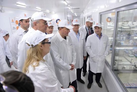 Турчак осмотрел завод по переработке мяса индейки в Нижнеломовском районе