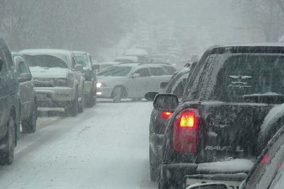 Пензенских автолюбителей предупреждают о затяжных снегопадах