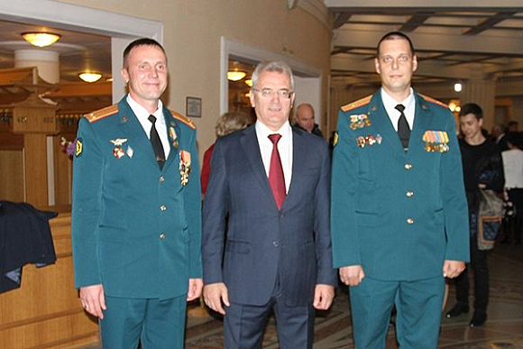 Белозерцев удостоен знака отличия «За заслуги в уничтожении химического оружия»