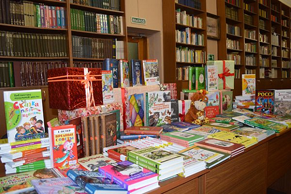Пензенские библиотеки пополнились тысячей детских книг