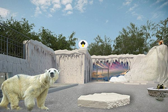 В Пензенском зоопарке 29 декабря откроют вольер белого медведя