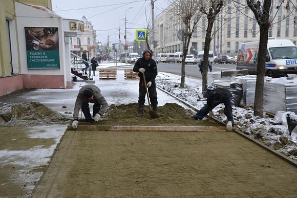 Тротуар на ул. Кирова в Пензе отремонтируют к 1 декабря