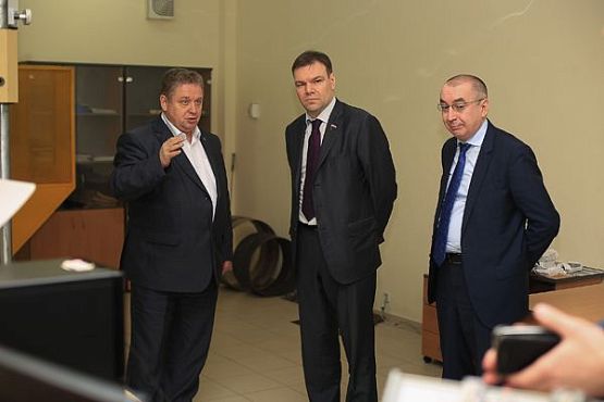 Леонид Левин встретился с резидентами технопарка «Яблочков»