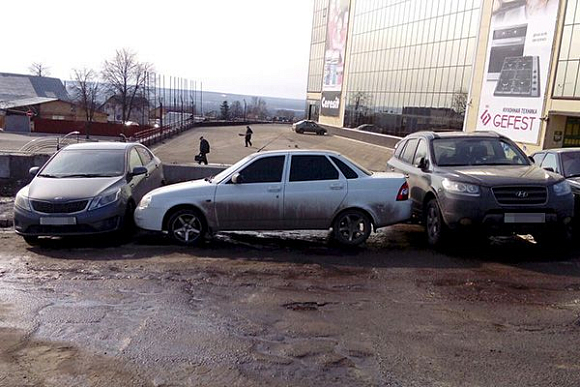 В Пензе водители наказали горе-парковщика