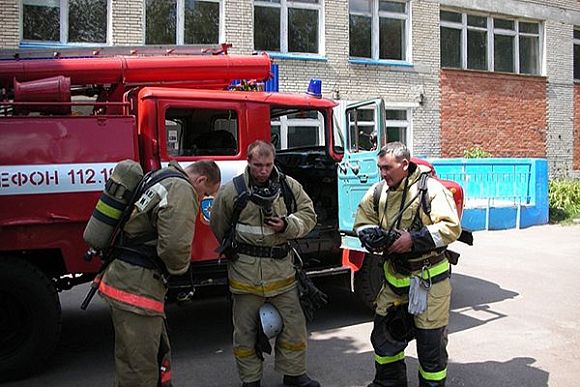 В Сердобске из «горящей» школы эвакуировали учеников