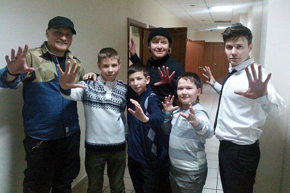Пензенские школьники приняли участие в шоу братьев Сафроновых