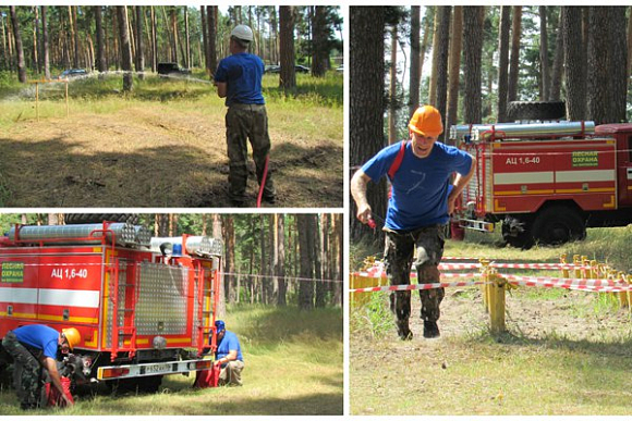 В Пензенской области лучшим лесным пожарным-2016 стал М. Наумов