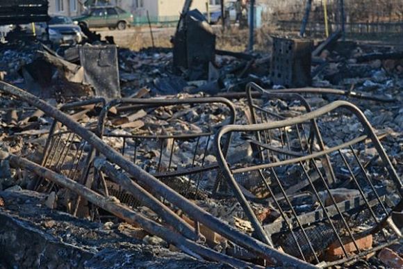 В Пензенском районе простились с жертвой пожара в общежитии