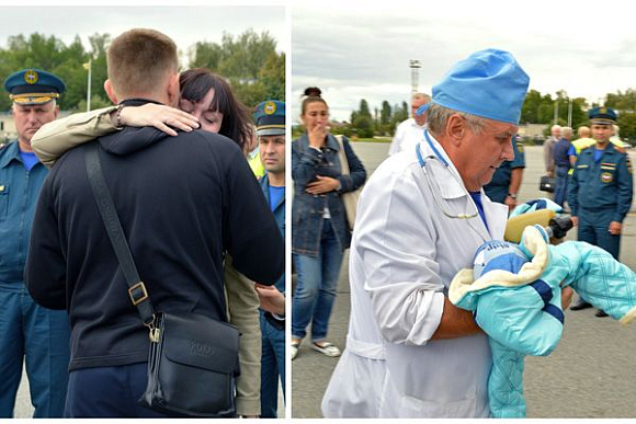 Из Пензы в Санкт-Петербург на борту МЧС отправили 4-месячного малыша