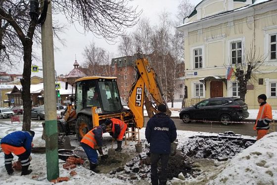 В центре Пензы второй день нет воды 