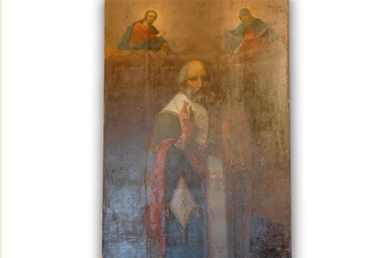 В пензенских «Тарханах» замироточила икона Николая Чудотворца