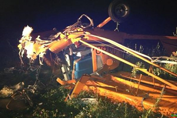 В Пензенской области разбился легкомоторный самолет