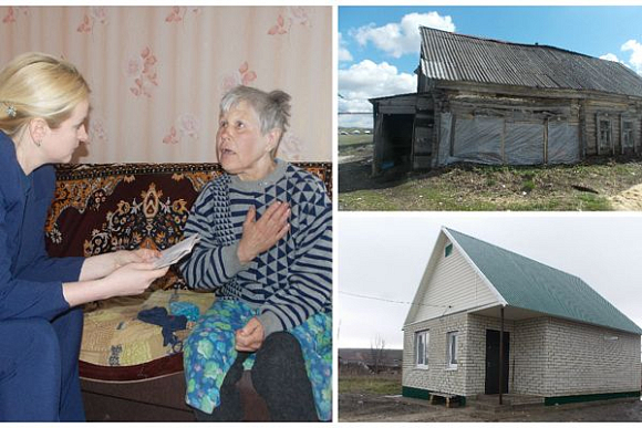 В Вадинске местные переживают, что женщина-инвалид останется без дома