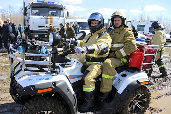 Пензенские спасатели отработали навыки тушения лесных пожаров