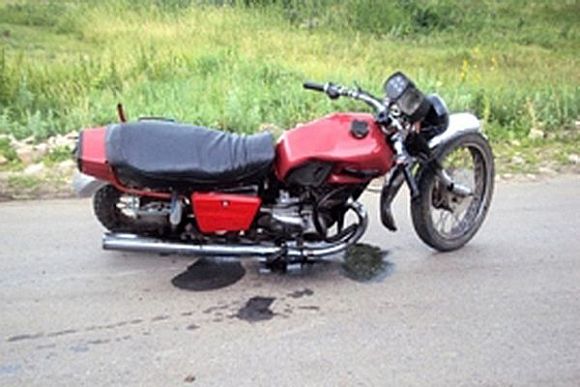 В Лунинском районе в ДТП пострадал 57-летний мотоциклист