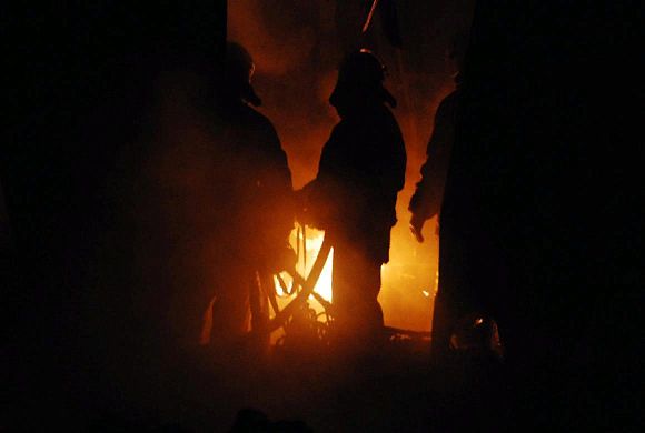 В Пензе при пожаре на пр. Победы спасли пять человек, один погиб