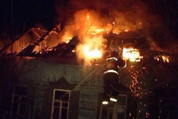Житель Сердобского района А. Кротиков спас из огня четверых детей