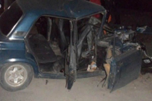 В Пензенской области пассажир впал в кому после того, как машина врезалась в столб