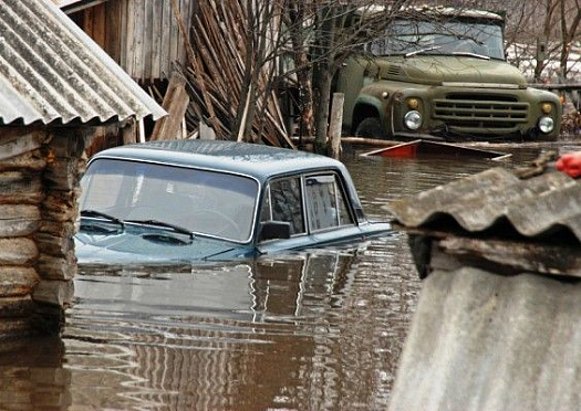 Паводок в области: Нижний Ломов и Мокшан