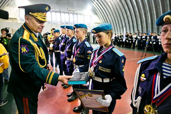 Пензенские кадеты стали третьими на «Зарнице Поволжья-2015»