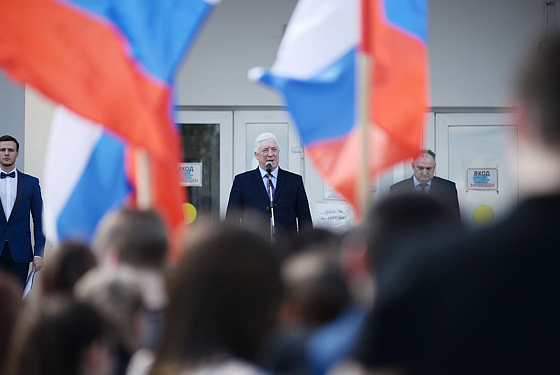 В ПГУ прошел митинг в поддержку военной спецоперации на Украине