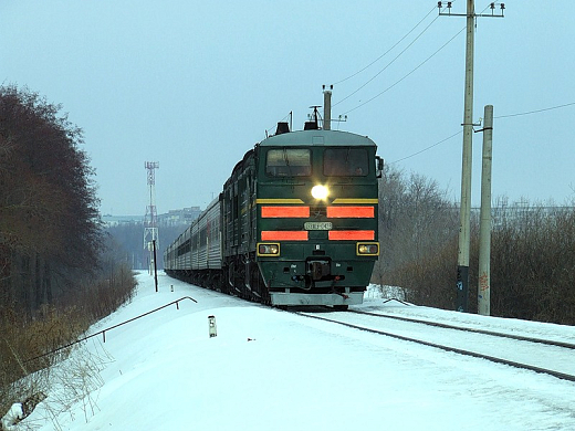 Пассажирский поезд №133 «Владивосток — Пенза» возобновил движение
