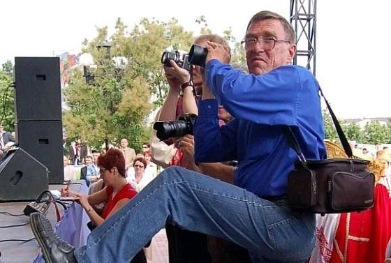 Фотокорреспондент Владимир Гришин отметил 70-летие