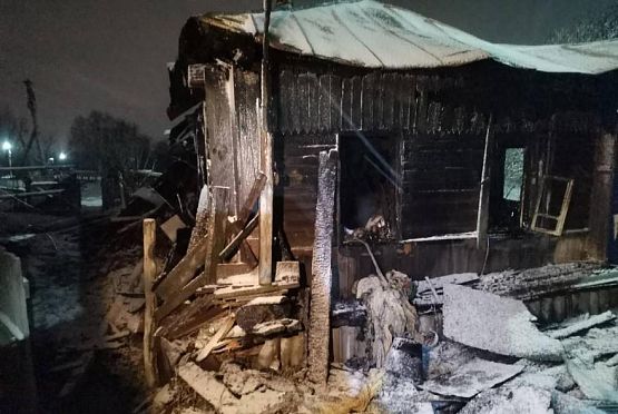 В Вадинске расследуют обстоятельства смерти мужчины в пожаре