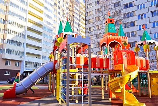 В Пензе назвали количество неисправных детских площадок