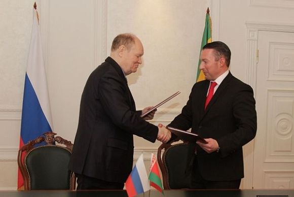 Пензенская и Гомельская области подписали протокол о намерениях сотрудничества