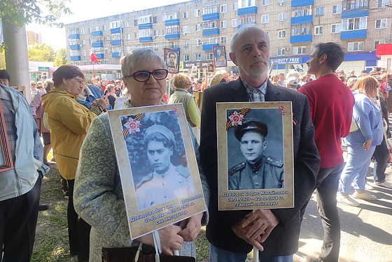 В Пензе после двухлетнего перерыва состоялось шествие «Бессмертного полка» 